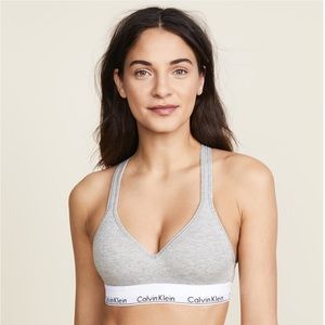 Calvin Klein Cotton Lightly Lined Bralette